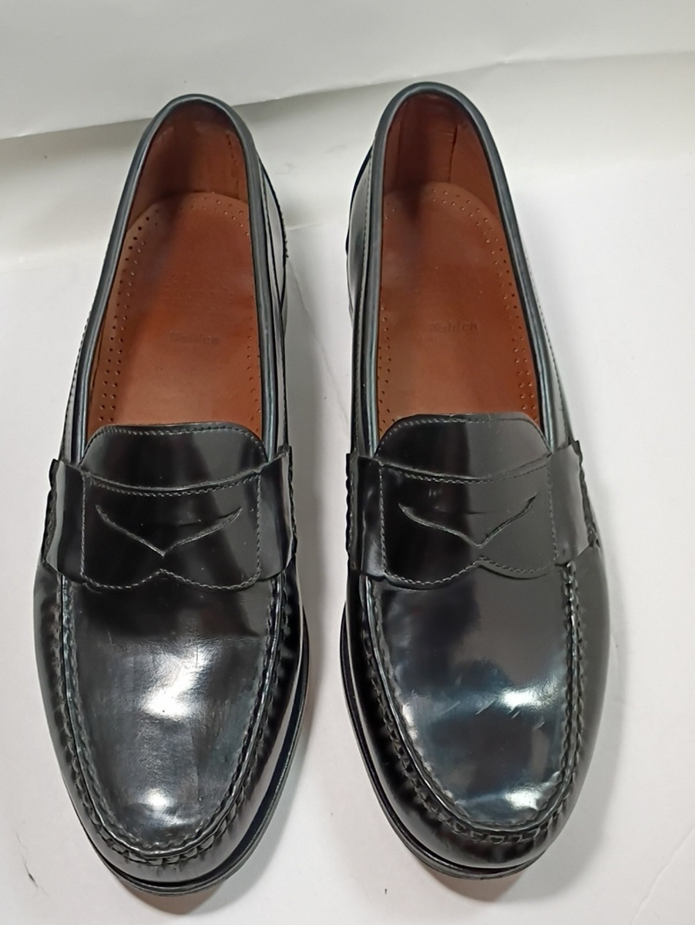 Allen Edmonds Classic Men’s Black Leather Penny Loafers Walden Sz 13